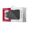 AXAGON ACU-DPQ100 Ładowarka sieciowa GaN 100W, 3x port (USB-A + dual USB-C) PD3.0^QC4+^PPS^Apple Czarna